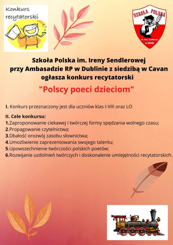 Wyniki konkursu recytatorskiego „Polscy poeci dzieciom”