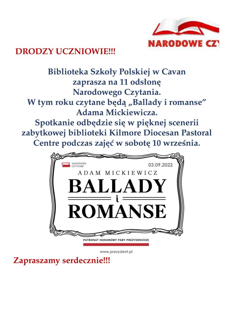 Narodowe Czytanie 2022