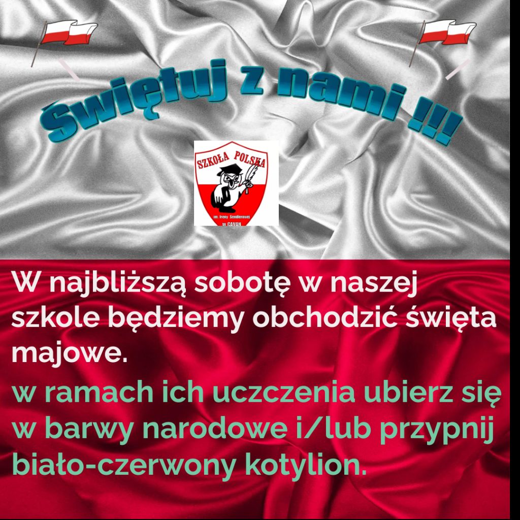 Święta Majowe w naszej szkole