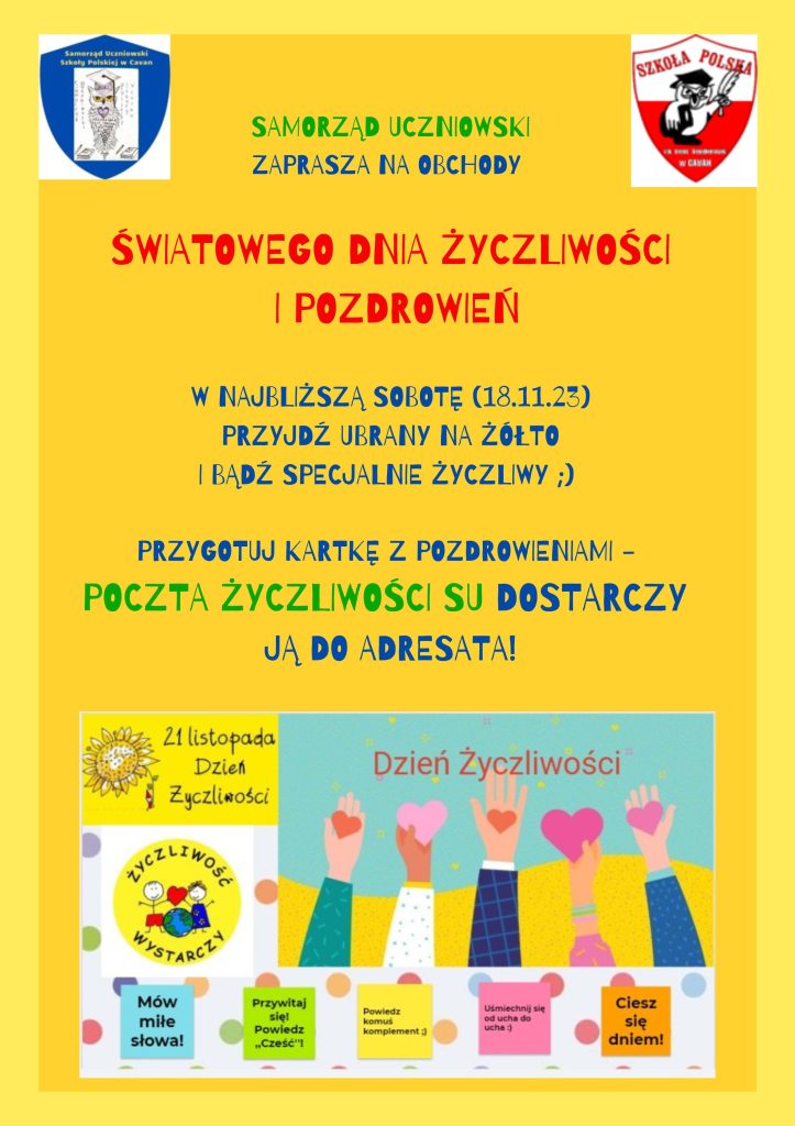 Dzień Życzliwości i Pozdrowień