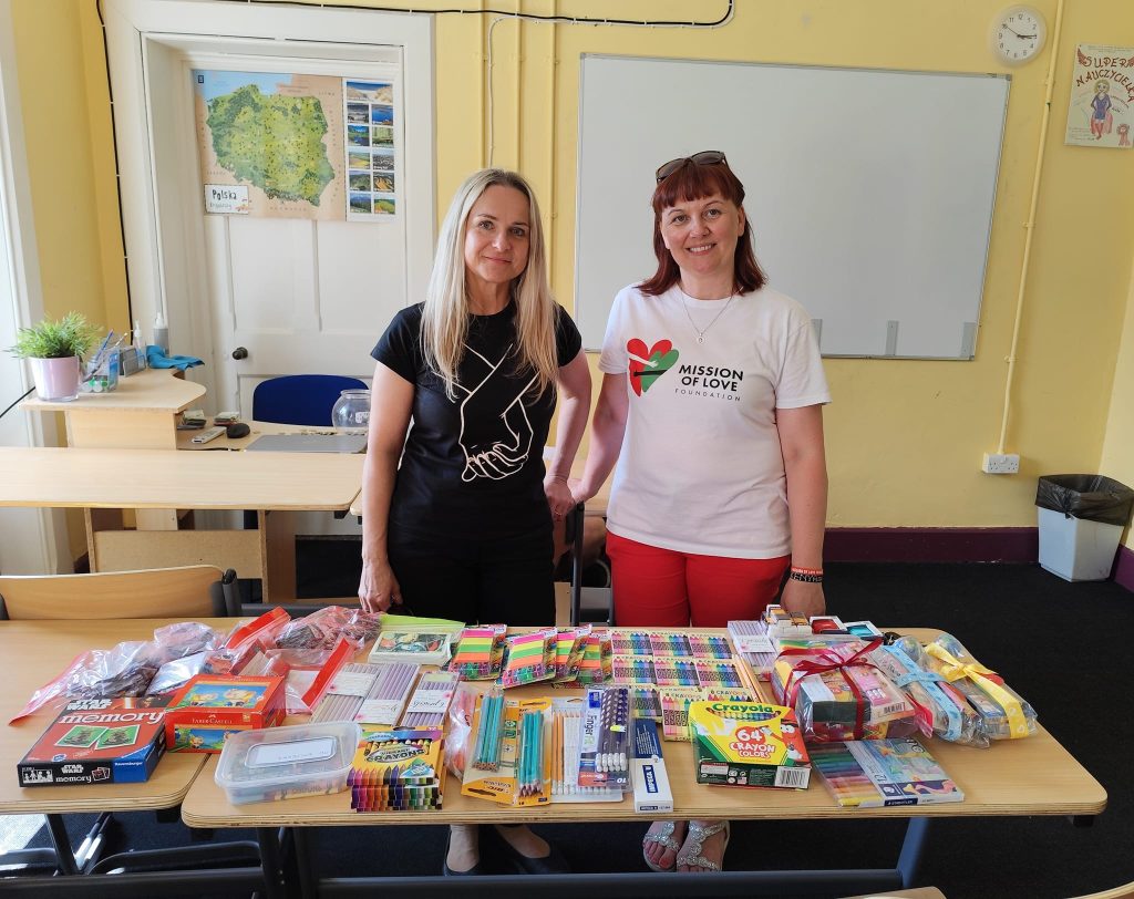 Zbiórka przyborów szkolnych dla dziezi z domu dziecka UPENDO