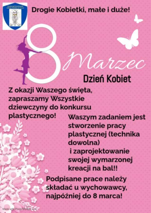 Konkurs z okazji Dnia Kobiet