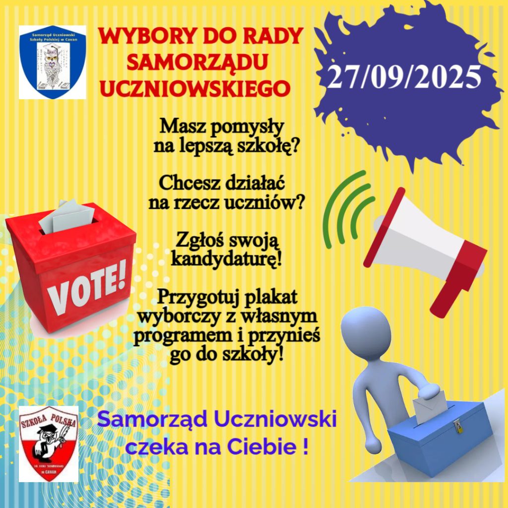 Wybory do Samorządu Szkolnego