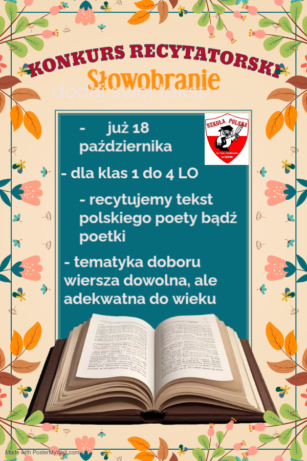 Konkurs recytatorski